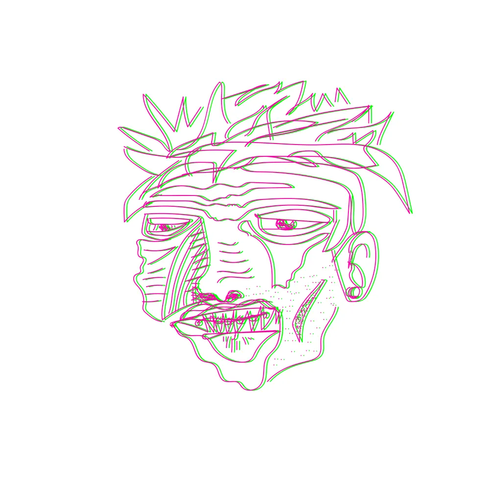 Acidcore — Illustration · Digital art