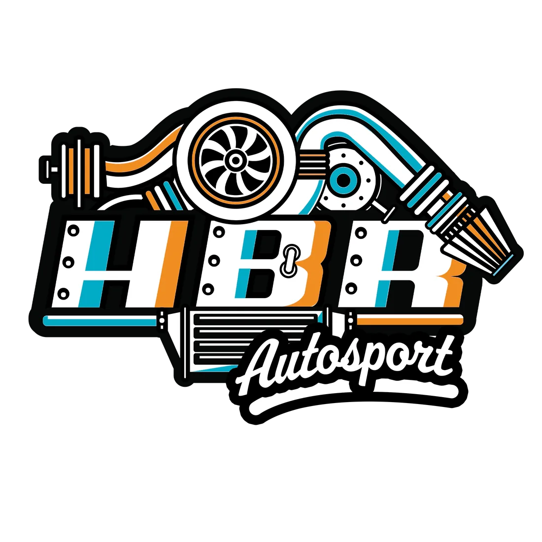 HBR Autosport — Logo · Branding